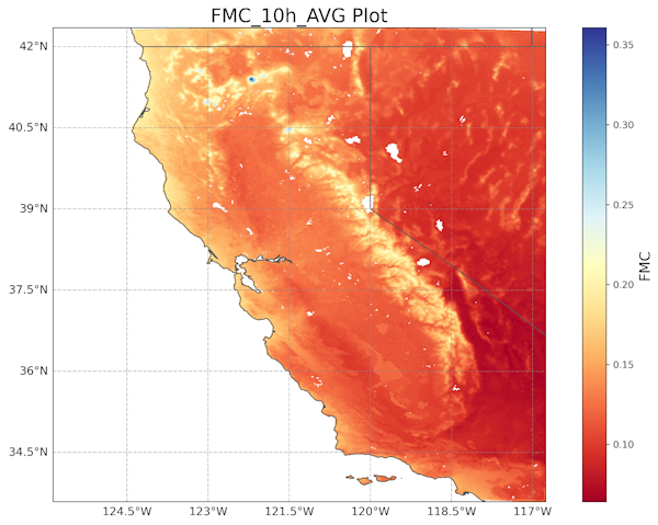 Dead Fuel Moisture Reanalysis Preview